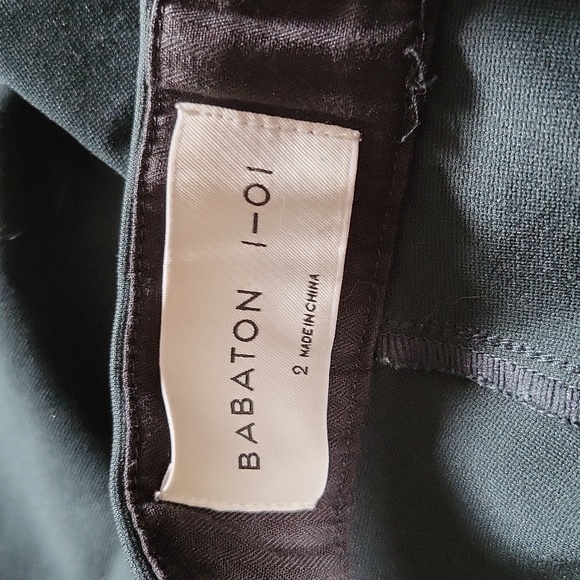 Babaton 1-01 Klint Pants Dark Green​​ - Picture 2 of 6